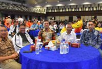 Anggota DPRD Kalimantan Timur, Sigit Wibowo, hadir dalam Opening Ceremony Pekan Olahraga Mahasiswa Nasional (POMNAS) XIX Tahun 2025 di Muladi Dome, Universitas Diponegoro (UNDIP), Semarang. (Foto/Hms)