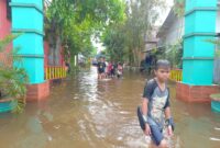 Fenomena banjir di Samarinda. (Foto/Dok/Diksiku)