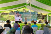 Anggota Komisi IV DPRD Kalimantan Timur, Damayanti, menggelar sosialisasi Peraturan Daerah (Sosper) terkait Perda Nomor 9 Tahun 2023 tentang Penyelenggaraan Pendidikan Pancasila dan Wawasan Kebangsaan. (Foto/Ist)