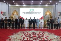 Wakil Ketua DPRD Kalimantan Timur, Ekti Imanuel, menekankan pentingnya komunikasi dan sinergi lintas sektor pasca pelantikan Bupati dan Wakil Bupati Mahakam Ulu (Mahulu) terpilih periode 2025–2030. (Foto/Hms)