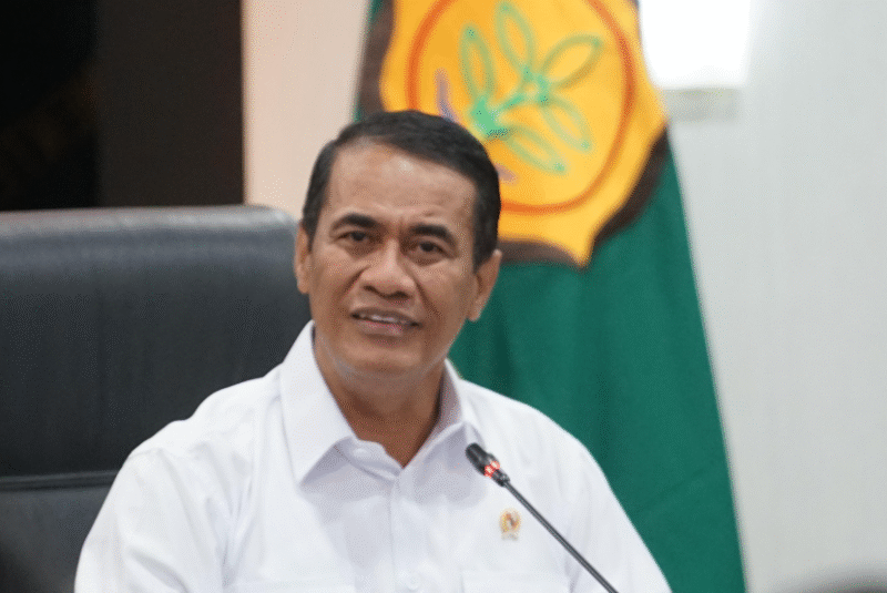 Menteri Pertanian sekaligus Kepala Bapanas Andi Amran Sulaiman. (int)