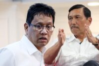 Menkeu Purbaya Yudhi Sadewa dan Ketua DEN Luhut Binsar Pandjaitan. (kolase;Diksiku)