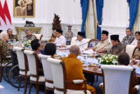 Presiden Prabowo Subianto menerima tokoh Gerakan Nurani Bangsa di Istana Merdeka, Jakarta, pada Kamis, 11 September 2025. (Foto: BPMI Setpres/Muchlis Jr)