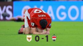 Pemain Timnas Indonesia, Thom Haye, bersedih lantaran Timnas Indonesia gagal ke Piala Dunia 2026. (int)