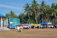 Suasana upacara Hari Santri Nasional 2025 di Kabupaten Banggai, Rabu (22/10). (ist)