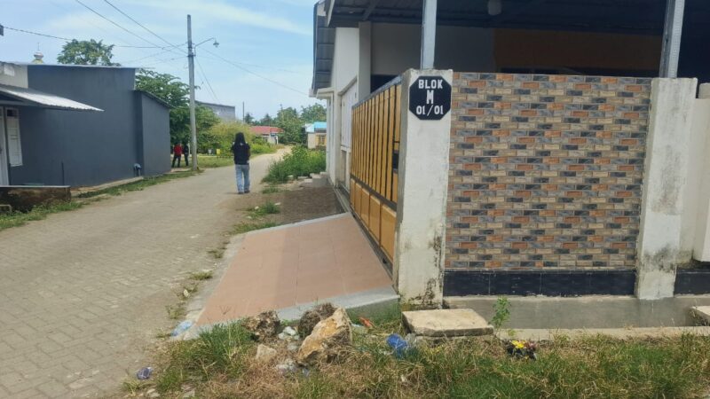 Perumahan Bone Wood Gardenia minim fasilitas umum. (ist)