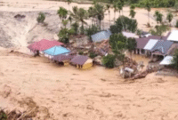 Banjir Bandang melanda Nagan Raya Aceh. (int)