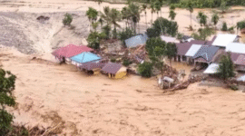 Banjir Bandang melanda Nagan Raya Aceh. (int)