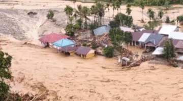 Banjir Bandang melanda Nagan Raya Aceh. (int)