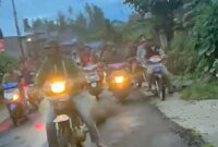 Pelaku pemerkosaan difabel di gowa diamuk massa dan jasadnya diseret motor keliling kampung. (int)