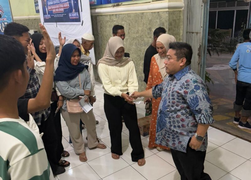 Andi Muzakkir Aqil Temui DPC Demokrat Bone, Serap Aspirasi Pengurus dan Simpatisan. (ist)