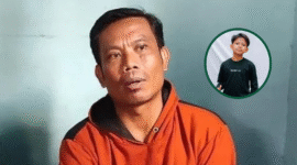 Ayah Farel Prayoga, Joko Suyoto. (int)