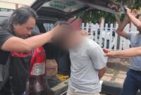 Spesialis pembobol kotak amal masjid berinisial AA ditangkap aparat Polsek Tanete Riattang, Kabupaten Bone, Kamis (15/1). (Diksiku/Idul)