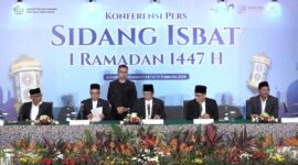 Sidang isbat penetapan awal Ramadan 1447 H / 2026 M. (int)