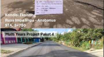 Gubernur Andi Sudirman Sulaiman: Proyek Jalan Impa–Anabanua di Kabupaten Wajo Sudah 95 Persen