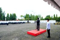 Gubernur Sul Sel Andi Sudirman Sulaiman saat  membuka kegiatan Ramadhan Leadership Camp di Asrama Haji Sudiang,Makassar,Senin (22/2/2026) 