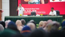 Ajun Komisaris Besar Polisi Jufri, S.I.K., M.M., Kasubdit 3 Ditreskrimsus Polda Sulawesi Selatan dalam kegiatan Ramadhan Leadership Camp (RLC) Pemerintah Provinsi Sulawesi Selatan di Asrama Haji Sudiang, Makassar, Rabu (25/2/2026).