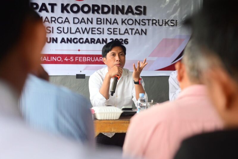 Kepala Dinas Bina Marga dan Bina Konstruksi (DBMBK) Provinsi Sulawesi Selatan, Ir. H. Andi Ihsan. S.T., M.M