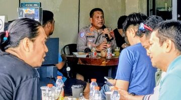 Ngopi Bareng Pers, Kasat Lantas Bone Siap Sikat Balap Liar dan Jalan Berlubang