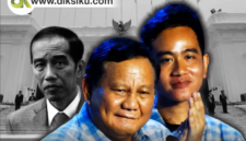 Wacana Prabowo tinggalkan Gibran di Pilpres 2029 menguat. (kolase foto:diksiku)