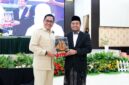 Gubernur Sulsel Andi Sudirman Sulaiman bersama Wakil Menteri Pertahanan Donny Ermawan, Makassar, Minggu (22/2). (ist)