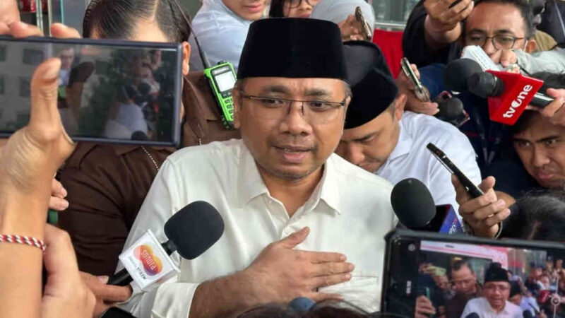 Mantan Menteri Agama Yaqut Cholil Qoumas. (int)