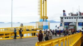 Pelabuhan Bajoe Kabupaten Bone. (int)