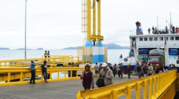 Pelabuhan Bajoe Kabupaten Bone. (int)