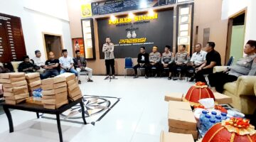 Jaga Silaturahmi dan Kemitraan, Kapolres AKBP Jamal Gelar Buka Puasa Bersama Awak Media