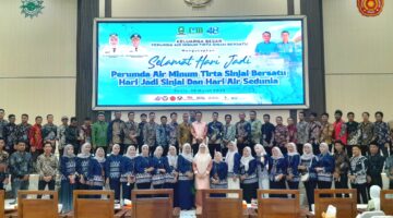 Hadiri HUT Perumda AM Tirta Sinjai Bersatu ke-48, Bupati Ratnawati Arif Menitip Pesan