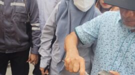 Saat kunjungan kedua dan anggota Komisi D DPRD Sulawesi Selatan bersama tim teknis Pemerintah Provinsi Sulawesi Selatan, Kamis (5/3/2026).