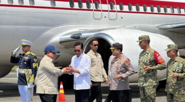 Prabowo Tiba di Yogyakarta, Disambut Sultan HB X Sebelum Resmikan Pabrik EV di Magelang