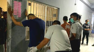 Pemasyarakatan Bersih-Bersih, Rutan Sinjai Gelar Razia dan Tes Urine Petugas dan Warga Binaan 