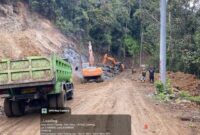 Jalan Seko Mulai Dikerjakan, Warga Diminta Bersabar Soal Akses. (ist)