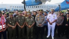 Soft launching penerbangan rute Makassar-Masamba. (ist)