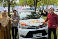 Gubernur Andi Sudirman Serahkan Mobil Operasional Untuk Puskesmas Rongkong. (foto:ist)