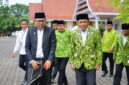 Andi Akmal Pasluddin bersama Ketua Pimpinan Wilayah (PW) DMI Sulawesi Selatan Andi Muhammad Bau Sawa Mappanyukki. (ist)