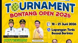 Pickleball Tournament Bontang Open 2026. (ist)
