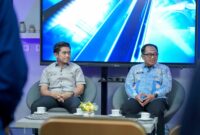 Ketua DPRD Kota Bontang, Andi Faizal Sofyan Hasdam dan Kepala Dispopar Bontang, Eko Mashudi. (ist)