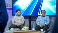 Ketua DPRD Kota Bontang, Andi Faizal Sofyan Hasdam dan Kepala Dispopar Bontang, Eko Mashudi. (ist)
