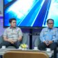Ketua DPRD Kota Bontang, Andi Faizal Sofyan Hasdam dan Kepala Dispopar Bontang, Eko Mashudi. (ist)