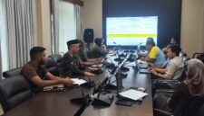 Pansus LKPJ raker dengan  Badan Penanggulangan Bencana Daerah (BPBD) di Kantor BPKAD, Minggu (10/5). (ist)