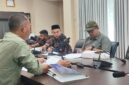 Rapat kerja Pansus LKPJ dengan Disdamkartan Bontang, Minggu (10/5). (ist)