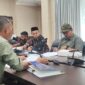 Rapat kerja Pansus LKPJ dengan Disdamkartan Bontang, Minggu (10/5). (ist)