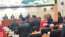Rapat paripurna anggota DRRD Bontang, Rabu (13/5/2026). (ist)