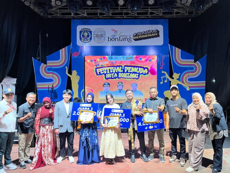 Wakil Ketua Komisi C DPRD Kota Bontang, Muhammad Sahib Hadiri Festival Pemuda Kota Bontang. (ist)