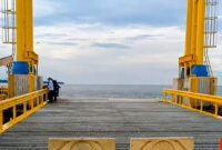 Dermaga Movable Bridge (MB) Pelabuhan  ASDP Bajoe. 