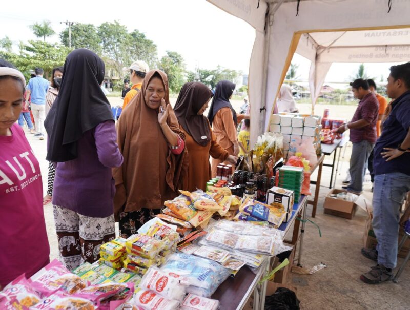 Kegiatan Warung Tekan Inflasi di Kota Bontang. (ist)