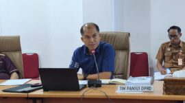  Ketua Pansus RTRW DPRD Kota Bontang, Joni Alla Padang. (ist)