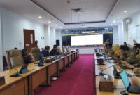 Rapat Peraturan Daerah (Raperda) Rencana Tata Ruang Wilayah (RTRW) Kota Bontang. (ist)